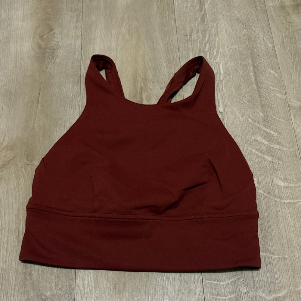 Lululemon Wunder Train Longline Sports Bra Size 4